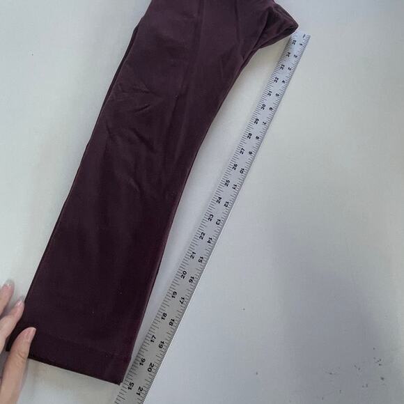 Lululemon Leggings Womens 4 Purple Wunder Under Crop III Full-On Luon 21" - Picture 8 of 13